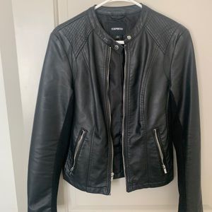 Express faux leather jacket